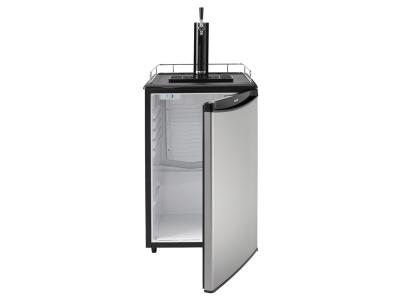 21" Danby 5.4 Cu. Ft. Kegerator with Single Tap Keg Cooler - DKC054A1BSLDB
