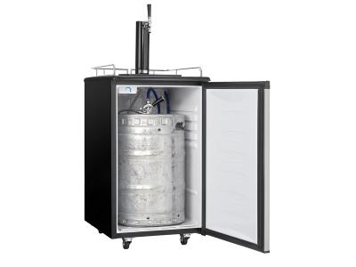 21" Danby 5.4 Cu. Ft. Kegerator with Single Tap Keg Cooler - DKC054A1BSLDB