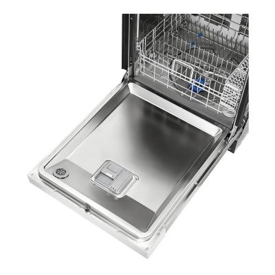 24" Midea Front Control Hybrid Tub Dishwasher in White - MDF24P2BWW