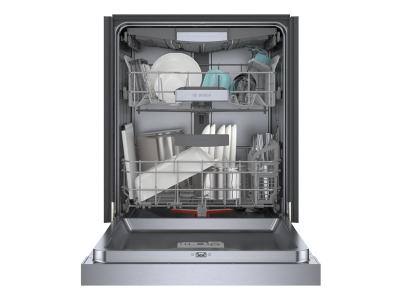 24" Bosch 800 Series 42 dBA Dishwasher with Flex 3rd Rack in Stainless Steel - SHE78CM5N