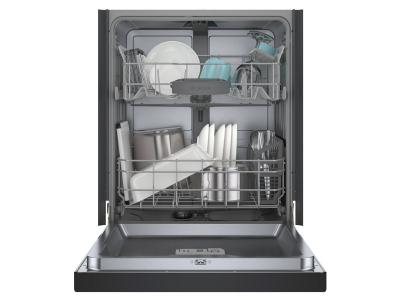 24" Bosch 100 Series 50 dBA Dishwasher in Black - SHE3AEM6N