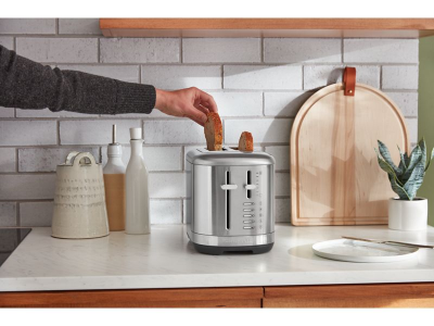 KitchenAid 2 Slice Toaster in Brushed Stainless Steel - KMT2109SX