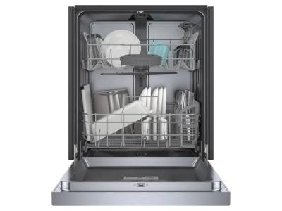 24" Bosch 100 Series Recessed Handle Dishwasher - SHE41CM5N