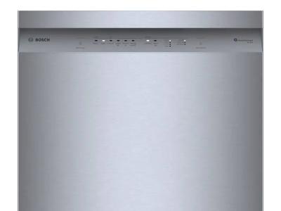 24" Bosch 100 Series Recessed Handle Dishwasher - SHE41CM5N