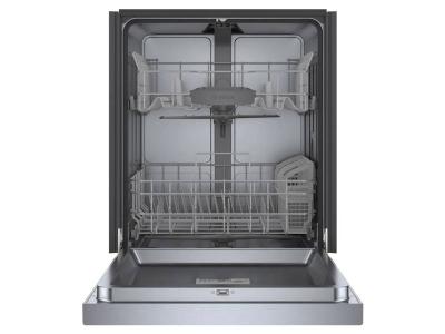24" Bosch 100 Series Recessed Handle Dishwasher - SHE41CM5N