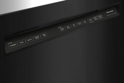 24" KitchenAid 47 dBA Two-Rack Dishwasher with ProWash Cycle - KDFE104KBL