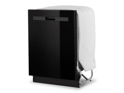 24" Whirlpool 55 DBA Quiet Dishwasher with Boost Cycle and Pocket Handle - WDP540HAMB