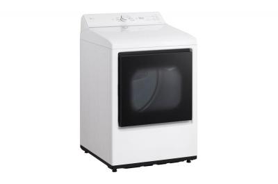 27" LG 7.3 Cu. Ft. Ultra Capacity Front Load Dryer with Sensor Dry - DLE8200W