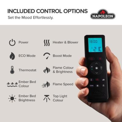 Napoleon Astound 62 FlexMount FlexMount Electric Fireplace - NEFL62AB