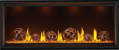 Napoleon Tall Linear Vector 62 Direct Vent Gas Fireplace - TLV62N