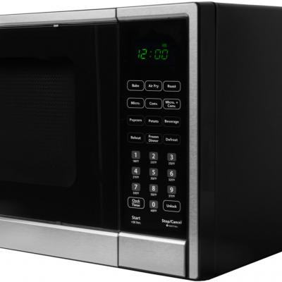 Danby 1.3 cu. ft. Multifunction Countertop Microwave with Air Fry in Stainless Steel - DBMW1361ABSS