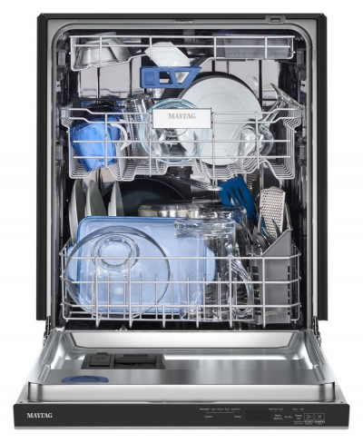 24" Maytag Top Control Dishwasher with Powerblast Cycle and Power Dry - MDPS7024SZ