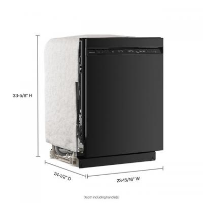 24" KitchenAid Third Level Utensil Rack Dishwasher - KDFS224SBL