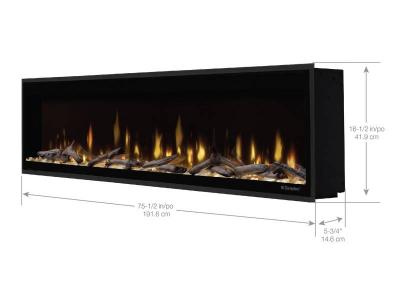 74" Dimplex Ignite Evolve Linear Electric Fireplace - EVO74