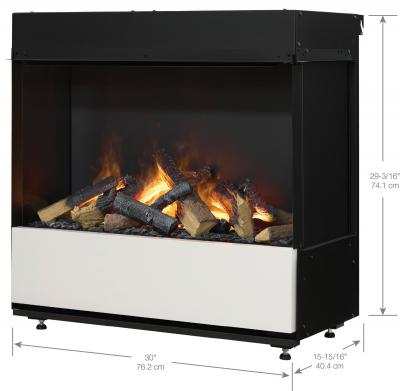 30" Dimplex Optimyst Aura Vapor Fireplace - 3STEP-RGB-AM