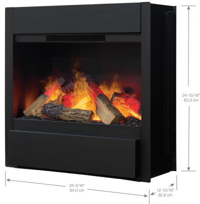 25" Dimplex Optimyst Revive Vapor Fireplace - ABN15-RGB-AM