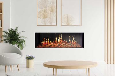 51" UPTOWN Modern Design Electric Fireplace - UE50LCD