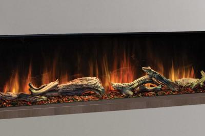 80" UPTOWN 120V Heater Electric Fireplace - UE80