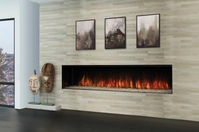 80" UPTOWN 120V Heater Electric Fireplace - UE80