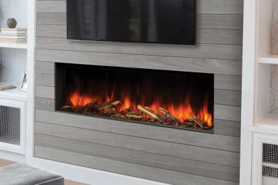 56" UPTOWN Electric Fireplace with Remote Control - UE56-SLIM