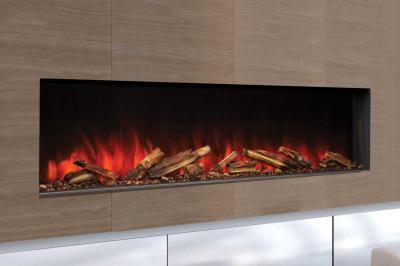 68" UPTOWN Electric Fireplace with Remote Control - UE68-SLIM