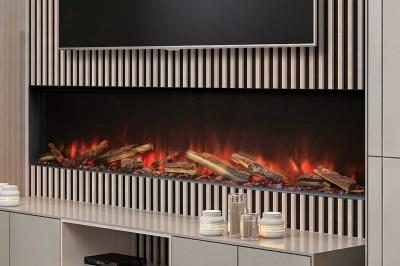 68" UPTOWN Electric Fireplace with Remote Control - UE68-SLIM