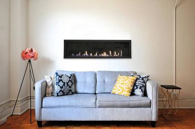 64" Sierra Flame Austin 65L Liquid Propane Fireplace - AUSTIN-65G-LP-DELUXE