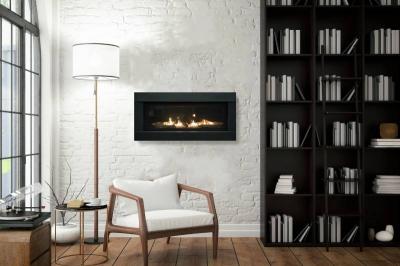 54" Sierra Flame The Stanford 55L Natural Gas Fireplace - STANFORD-55G-NG-DELUXE