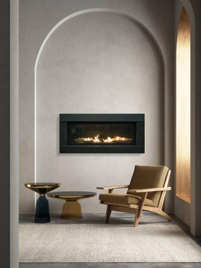 54" Sierra Flame The Stanford 55L Natural Gas Fireplace - STANFORD-55G-NG-DELUXE