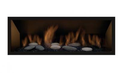 45" Sierra Flame Electronic Ignition Liquid Propane Fireplace - LAMEGO-45-LIGHT-EI-LP