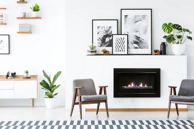 35" Sierra Flame Boston-36 Builders Linear Natural Gas Fireplace - BOSTON-36-NG-EI