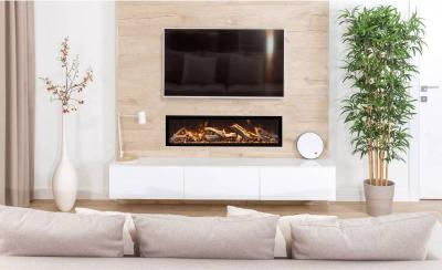 Amantii Symmetry Bespoke Xtra Tall Electric Fireplace - SYM-XT-BESPOKE