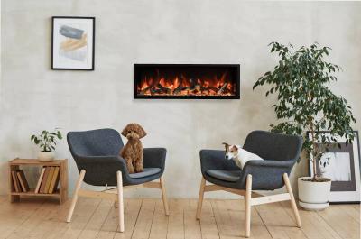 Amantii Symmetry Bespoke Xtra Tall Electric Fireplace - SYM-XT-BESPOKE