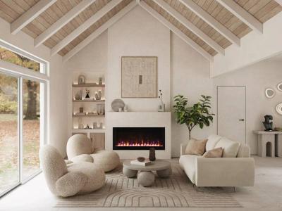 Linear Evolution Electric Fireplace by Fire & Ice - Linear Evolution