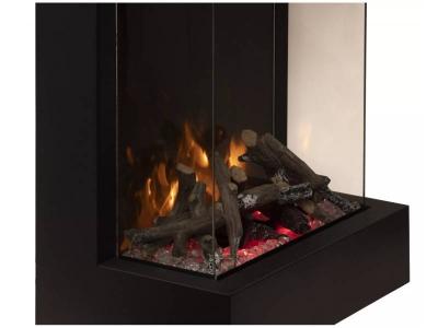Amantii Cube 2025WM Lumina Freestand Electric Fireplace - CUBE 2025WM LUMINA