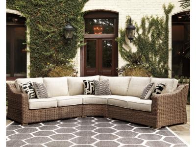 Signature Design by Ashley Beachcroft 3-Piece Outdoor Seating Set - P791P6
