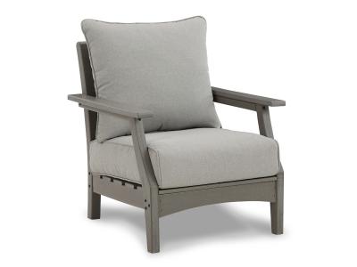 Signature Design by Ashley Visola Outdoor Loveseat, 2 Lounge Chairs and Coffee Table - P802P1