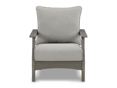 Signature Design by Ashley Visola Outdoor Loveseat, 2 Lounge Chairs and Coffee Table - P802P1