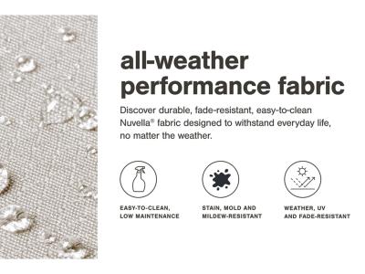 Signature Design by Ashley Visola Outdoor Loveseat, 2 Lounge Chairs and Coffee Table - P802P1