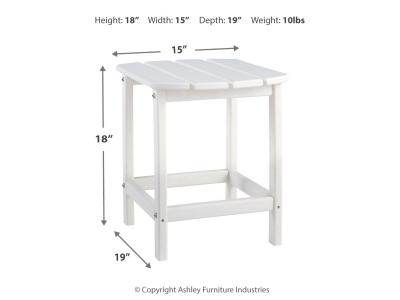 Signature Design by Ashley Sundown Treasure Adirondack Chair with End Table - P011P1