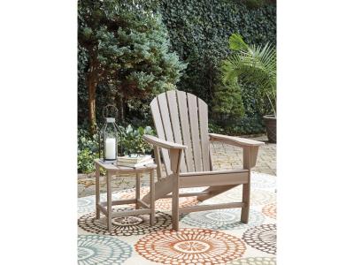 Signature Design by Ashley Sundown Treasure Adirondack Chair with End Table - P014P1
