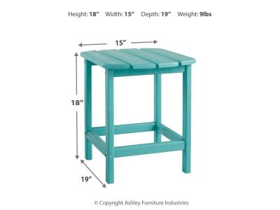 Signature Design by Ashley Sundown Treasure Adirondack Chair with End Table - P012P1