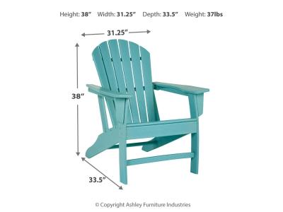 Signature Design by Ashley Sundown Treasure Adirondack Chair with End Table - P012P1