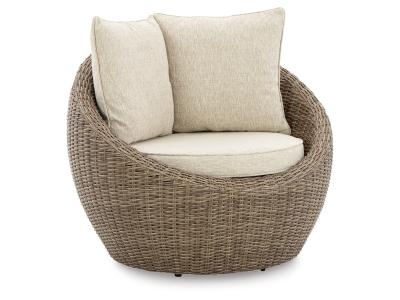 Signature Design by Ashley Danson Swivel Lounge with Cushion (Set of 2) - P505-821