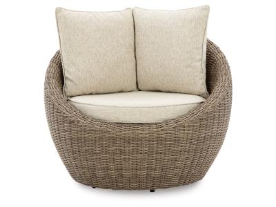Signature Design by Ashley Danson Swivel Lounge with Cushion (Set of 2) - P505-821