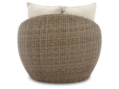 Signature Design by Ashley Danson Swivel Lounge with Cushion (Set of 2) - P505-821