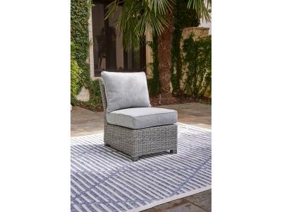 Signature Design by Ashley Naples Beach Armless Chair with Cushion - P439-846