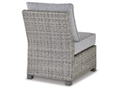 Signature Design by Ashley Naples Beach Armless Chair with Cushion - P439-846