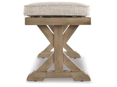 Signature Design by Ashley Beachcroft 4-Piece Outdoor Sectional, 2 Arm Chairs, Lounge Chair and Bench - P791P18