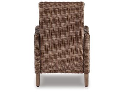 Signature Design by Ashley Beachcroft 4-Piece Outdoor Sectional, 2 Arm Chairs, Lounge Chair and Bench - P791P18